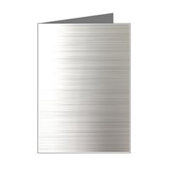 Aluminum Textures, Polished Metal Plate Mini Greeting Card by nateshop