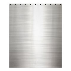 Aluminum Textures, Polished Metal Plate Shower Curtain 60  X 72  (medium)  by nateshop