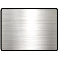 Aluminum Textures, Polished Metal Plate Two Sides Fleece Blanket (large) by nateshop