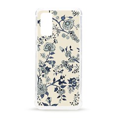 Blue Vintage Background, Blue Roses Patterns Samsung Galaxy S20 6 2 Inch Tpu Uv Case by nateshop