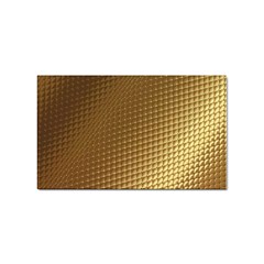 Gold, Golden Background ,aesthetic Sticker Rectangular (100 Pack) by nateshop