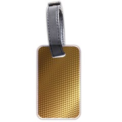 Gold, Golden Background ,aesthetic Luggage Tag (two Sides)