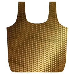 Gold, Golden Background ,aesthetic Full Print Recycle Bag (xl) by nateshop