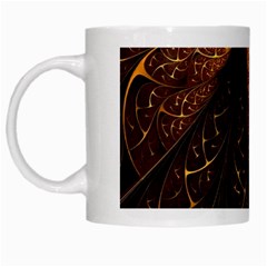 Gold, Golden Background White Mug by nateshop