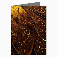 Gold, Golden Background Greeting Card by nateshop