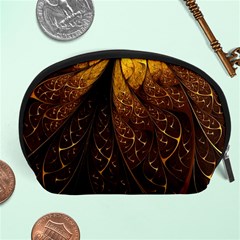 Gold, Golden Background Accessory Pouch (large) by nateshop