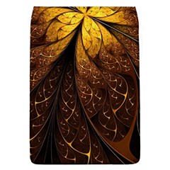 Gold, Golden Background Removable Flap Cover (l) by nateshop