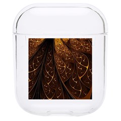 Gold, Golden Background Hard Pc Airpods 1/2 Case by nateshop