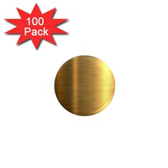 Golden Textures Polished Metal Plate, Metal Textures 1  Mini Magnets (100 Pack) 