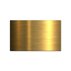 Golden Textures Polished Metal Plate, Metal Textures Sticker Rectangular (100 Pack) by nateshop