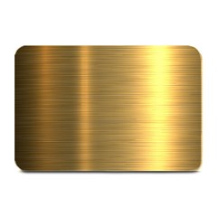 Golden Textures Polished Metal Plate, Metal Textures Plate Mats by nateshop