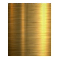 Golden Textures Polished Metal Plate, Metal Textures Shower Curtain 60  X 72  (medium)  by nateshop