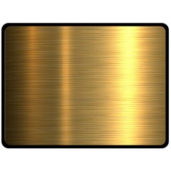 Golden Textures Polished Metal Plate, Metal Textures Fleece Blanket (large) by nateshop