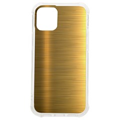 Golden Textures Polished Metal Plate, Metal Textures Iphone 12 Mini Tpu Uv Print Case	 by nateshop