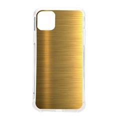 Golden Textures Polished Metal Plate, Metal Textures Iphone 11 Pro Max 6 5 Inch Tpu Uv Print Case by nateshop