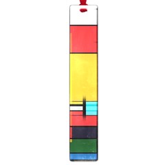 Multicolored Retro Abstraction%2 Large Book Marks by nateshop