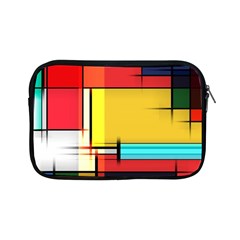 Multicolored Retro Abstraction, Lines Retro Background, Multicolored Mosaic Apple Ipad Mini Zipper Cases by nateshop