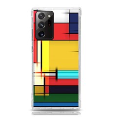 Multicolored Retro Abstraction%2 Samsung Galaxy Note 20 Ultra Tpu Uv Case by nateshop