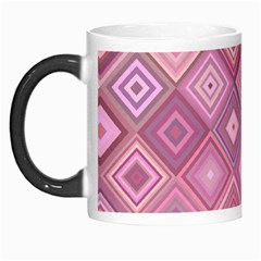 Pink Retro Texture With Rhombus, Retro Backgrounds Morph Mug