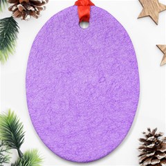 Purple Paper Texture, Paper Background Ornament (oval) by nateshop