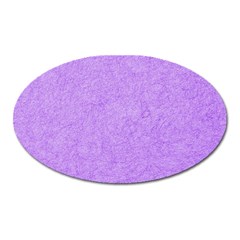 Purple Paper Texture, Paper Background Oval Magnet