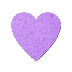 Purple Paper Texture, Paper Background Heart Magnet by nateshop