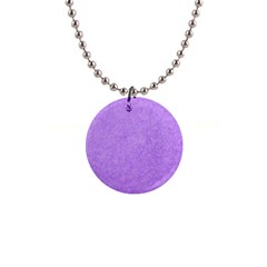 Purple Paper Texture, Paper Background 1  Button Necklace by nateshop