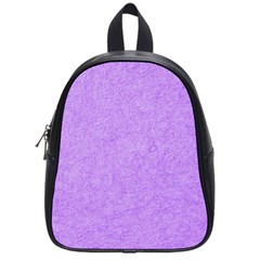 Purple Paper Texture, Paper Background School Bag (small) by nateshop