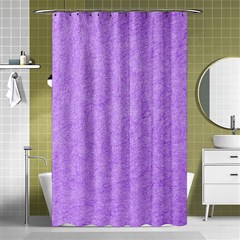 Purple Paper Texture, Paper Background Shower Curtain 48  X 72  (small)  by nateshop