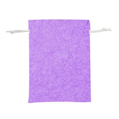 Purple Paper Texture, Paper Background Lightweight Drawstring Pouch (l) by nateshop