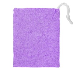 Purple Paper Texture, Paper Background Drawstring Pouch (4xl) by nateshop