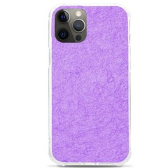 Purple Paper Texture, Paper Background Iphone 12 Pro Max Tpu Uv Print Case by nateshop