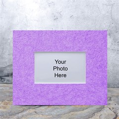 Purple Paper Texture, Paper Background White Tabletop Photo Frame 4 x6 