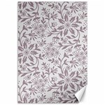 Retro Floral Texture, Beige Floral Retro Background, Vintage Texture Canvas 12  x 18  11.88 x17.36  Canvas - 1