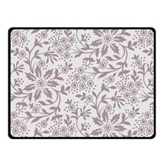 Retro Floral Texture, Beige Floral Retro Background, Vintage Texture Fleece Blanket (small) by nateshop