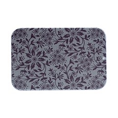 Retro Floral Texture, Beige Floral Retro Background, Vintage Texture Open Lid Metal Box (silver)   by nateshop