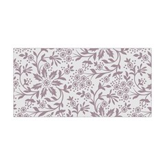 Retro Floral Texture, Beige Floral Retro Background, Vintage Texture Yoga Headband by nateshop