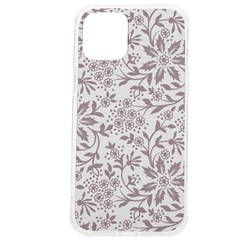 Retro Floral Texture, Beige Floral Retro Background, Vintage Texture Iphone 12 Pro Max Tpu Uv Print Case by nateshop