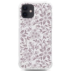 Retro Floral Texture, Beige Floral Retro Background, Vintage Texture Iphone 12/12 Pro Tpu Uv Print Case by nateshop