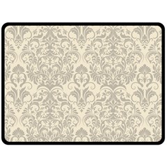 Retro Texture With Ornaments, Vintage Beige Background Fleece Blanket (large) by nateshop