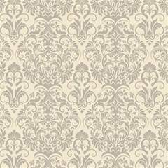 Retro Texture With Ornaments, Vintage Beige Background Play Mat (rectangle) by nateshop