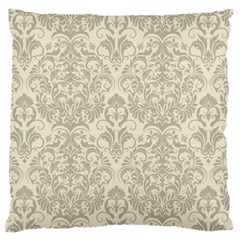 Retro Texture With Ornaments, Vintage Beige Background Standard Premium Plush Fleece Cushion Case (two Sides) by nateshop