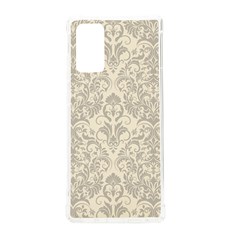 Retro Texture With Ornaments, Vintage Beige Background Samsung Galaxy Note 20 Tpu Uv Case by nateshop