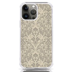 Retro Texture With Ornaments, Vintage Beige Background Iphone 13 Pro Max Tpu Uv Print Case by nateshop