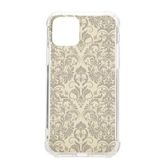 Retro Texture With Ornaments, Vintage Beige Background Iphone 11 Pro 5 8 Inch Tpu Uv Print Case by nateshop