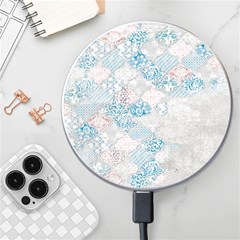 Vintage Retro Texture, Light Retro Background Wireless Fast Charger(white) by nateshop