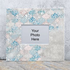 Vintage Retro Texture, Light Retro Background White Wall Photo Frame 5  X 7  by nateshop