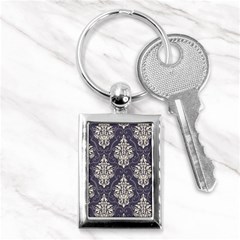 Vintage Texture, Floral Retro Background, Patterns, Key Chain (Rectangle)