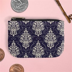 Vintage Texture, Floral Retro Background, Patterns, Mini Coin Purse