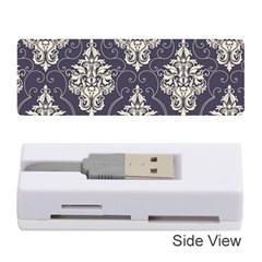 Vintage Texture, Floral Retro Background, Patterns, Memory Card Reader (Stick)